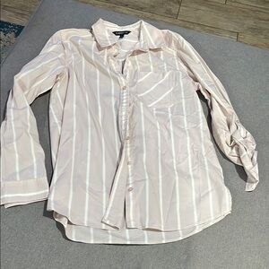 Express Pink Button Down Shirt